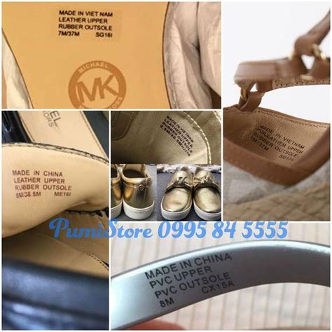 are michael kors shoes made in china|Michael Kors bag authenticity.